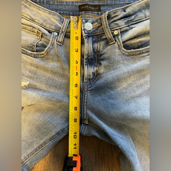 [SOLD] Silver Jeans - Boyfriend Mid Rise Slim Leg - Picture 11 of 11